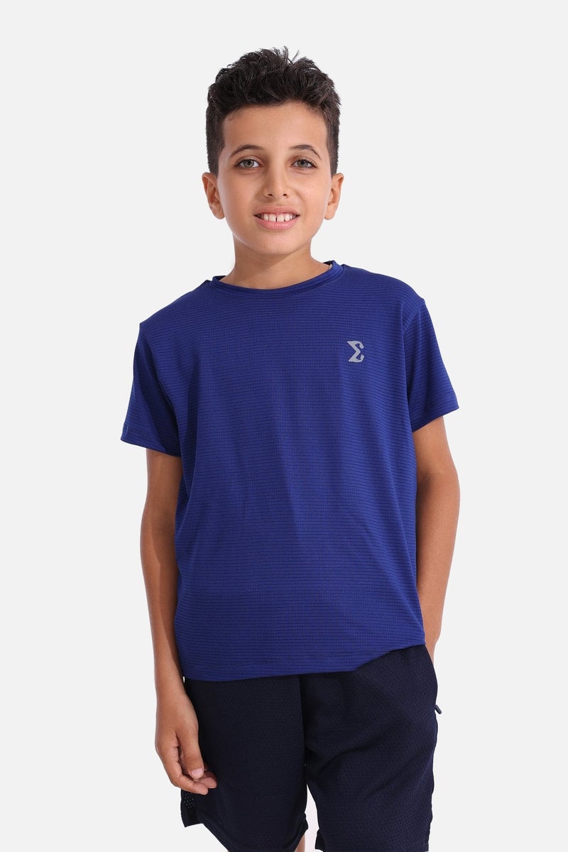 SIGMA FIT Kids Bellwether Blue Nimble T-Shirt - Image 2